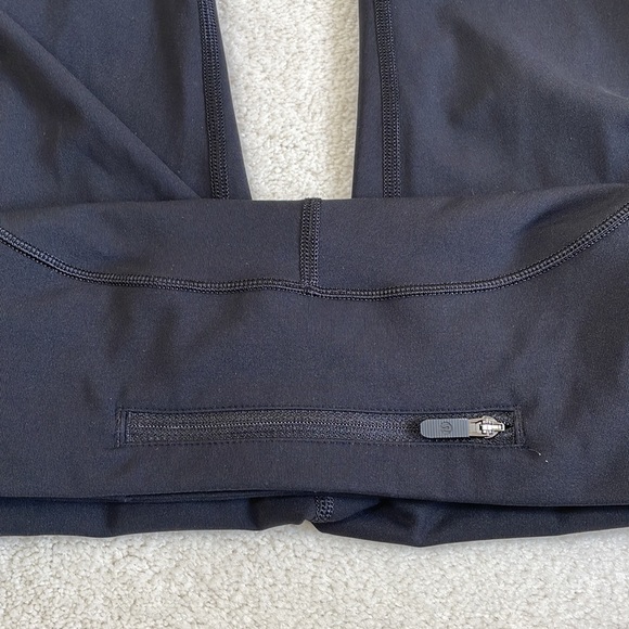Lululemon Speed Up Crop *21" Black (First Release) Black Size 8 Practically new - Picture 4 of 12